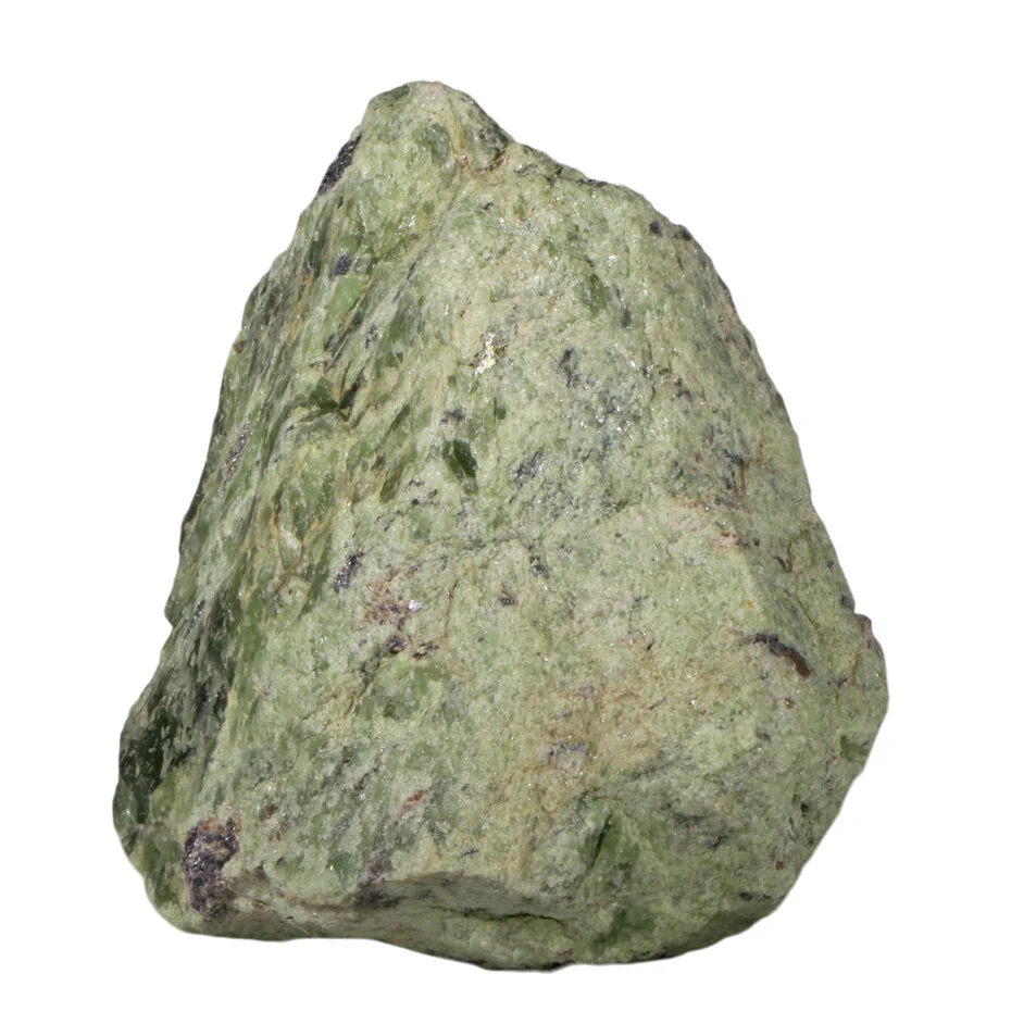 Peridot mit Lepidolit Rohstein Stehend – 2762 g – Heilstein für inneren Frieden, persönlichen Wachstum und Schutz