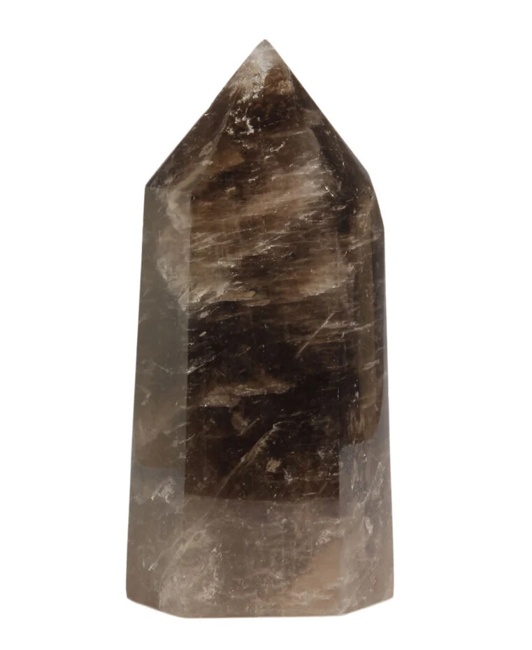 Rauchquarz Morion Spitze Schutz – Geschliffener Heilstein 1738 g