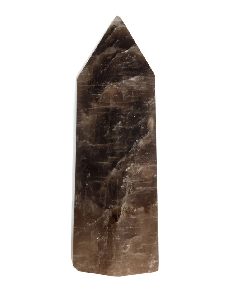 Rauchquarz Morion Spitze Schutz – Geschliffener Heilstein 1738 g