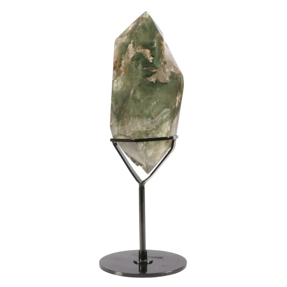 Kristall Schamanenquarz Cluster Cut – 891 g – Spiritueller Transformationsstein auf Stand