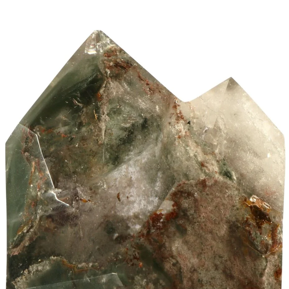 Kristall Schamanenquarz Cluster Cut – 891 g – Spiritueller Transformationsstein auf Stand