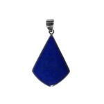 Silberanhänger mit Lapislazuli Drachenform Blau