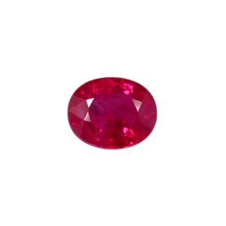 Rubin oval 1.57 Karat