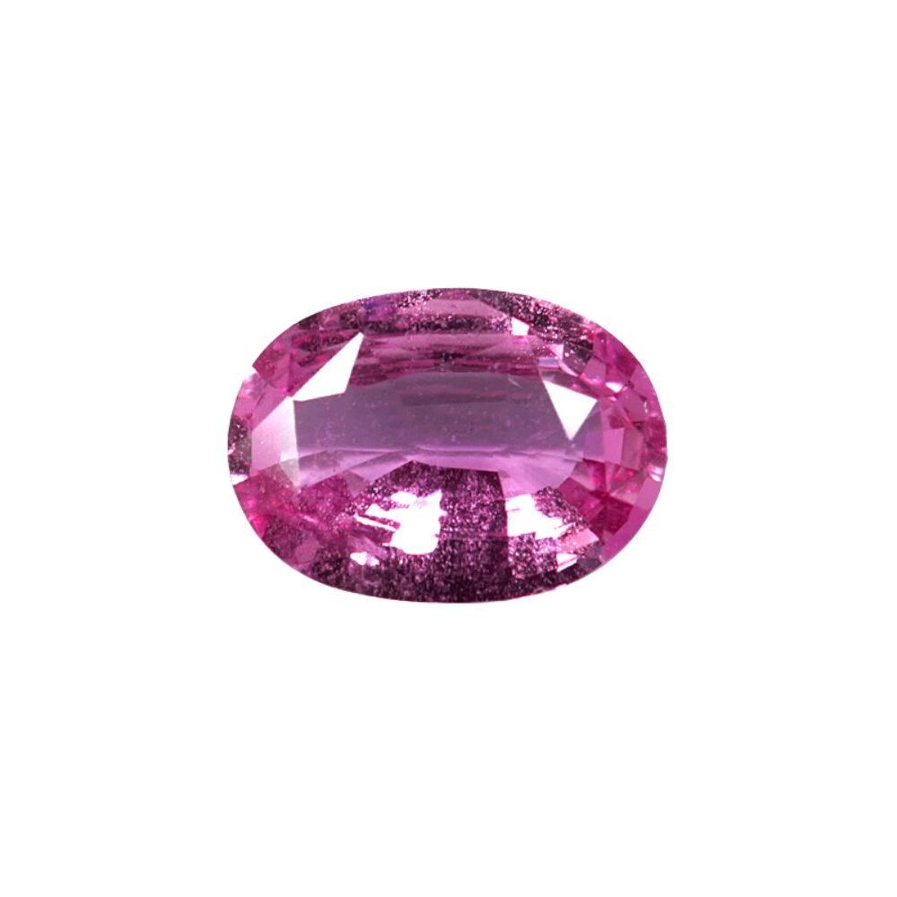 Saphir Oval 3.11 Karat Rosa