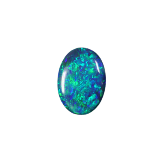 Schwarzer Opal oval 2.78 Karat