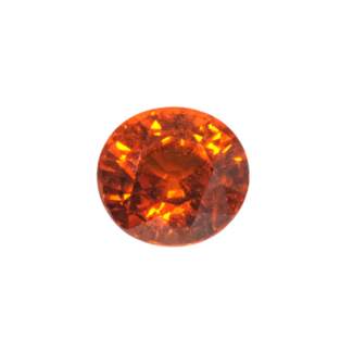Spessartin-Granat oval 6.67 Karat