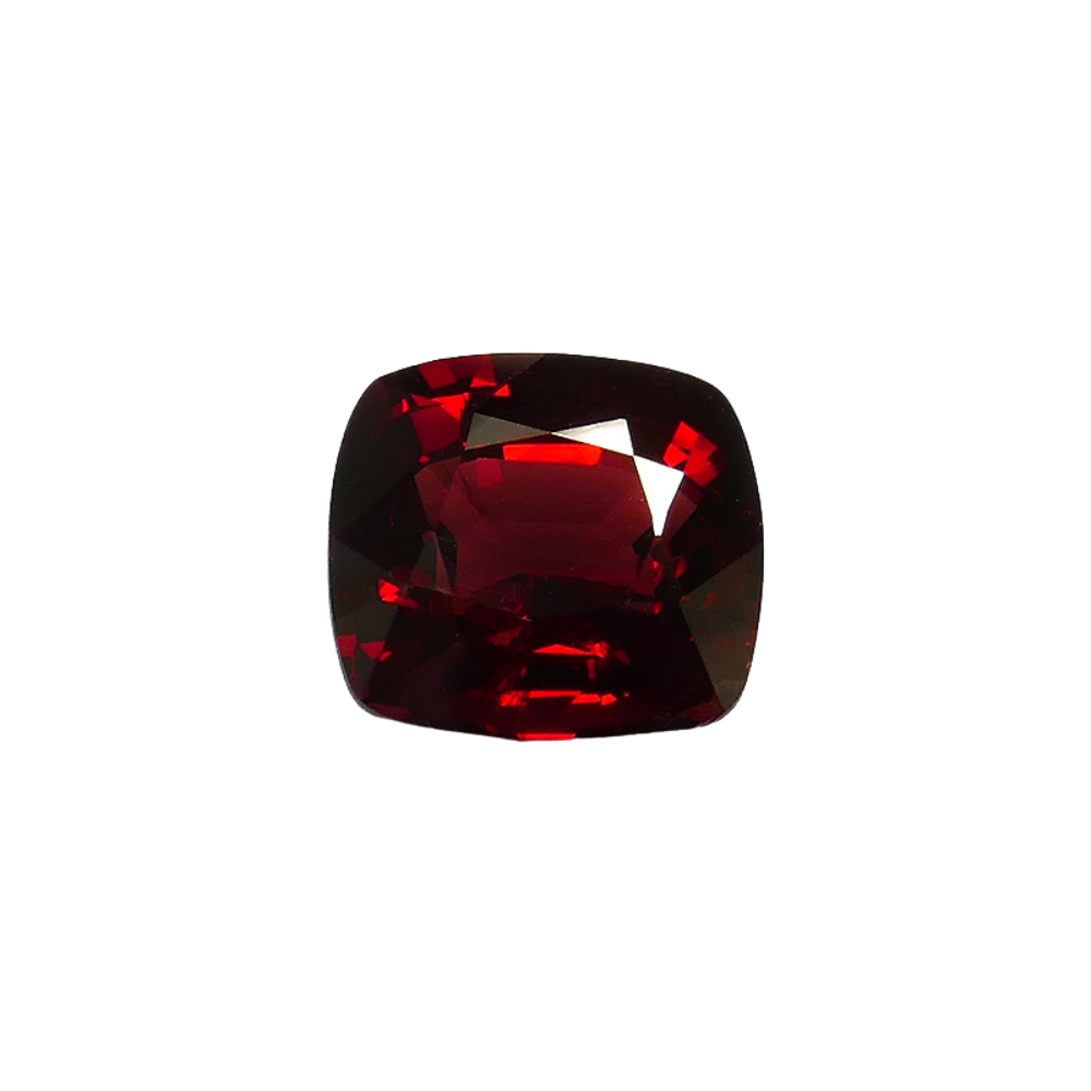 Spinell Kissen 2.97 Karat Rot