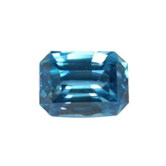 Zirkon rechteckig blau 11.46 Karat