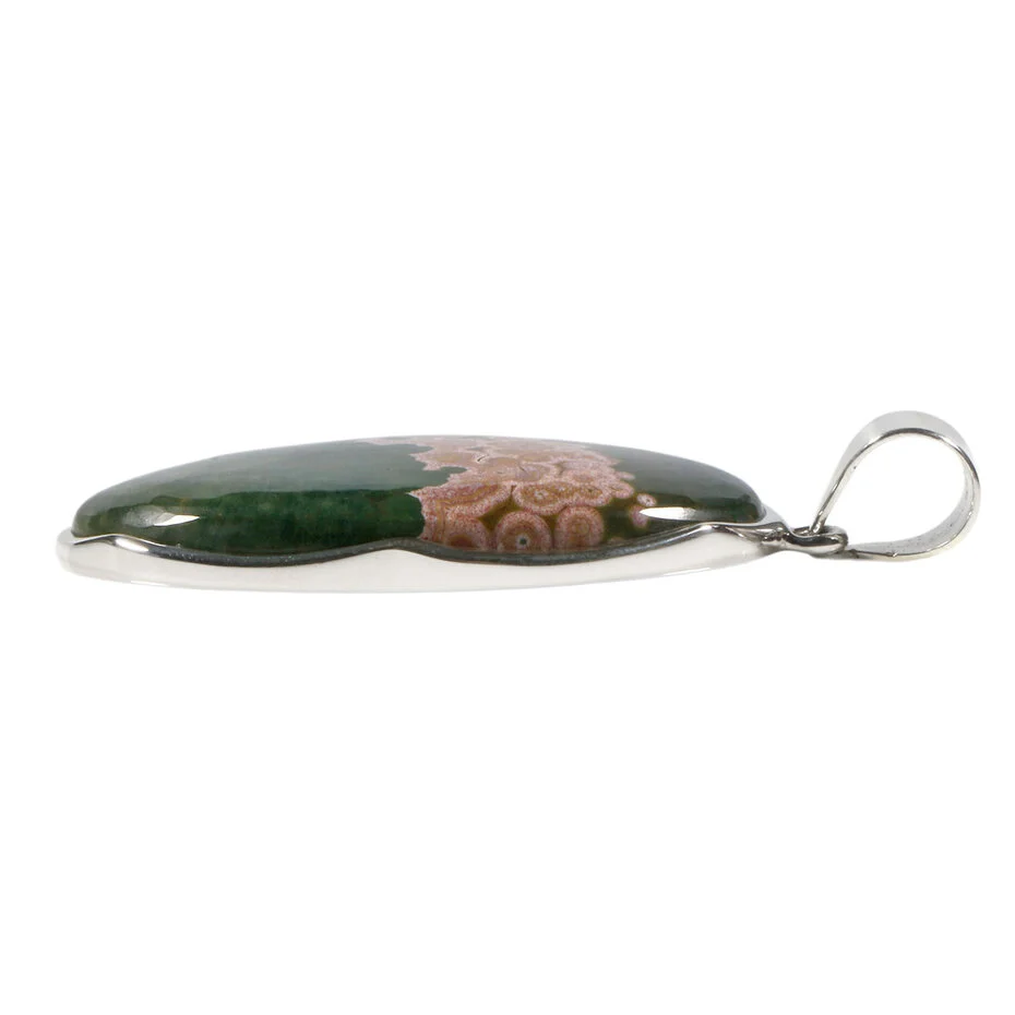 zilveren-hanger-jaspis-oceaan-ovaal-44-x-26-cm (1) Silberanhänger mit Ozean Jaspis Oval