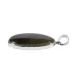 Silberanhänger mit Labradorit Oval – Schutz & Intuition