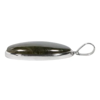 Silberanhänger mit Labradorit Oval