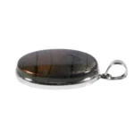 Silberanhänger mit Labradorit Oval Violett