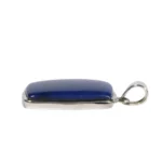 Silberanhänger mit Lapislazuli Rechteck Blau