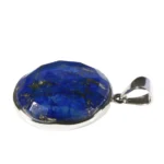Silberanhänger mit Lapislazuli Rund Blau