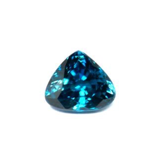 Zirkon Birne 5.54 ct Blau – Naturstein aus Kambodscha