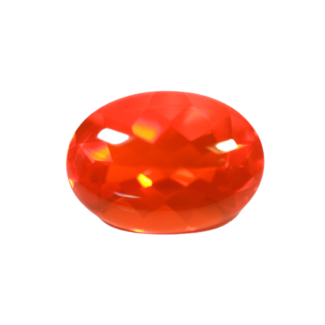 Feueropal Oval 7.31 Karat orange