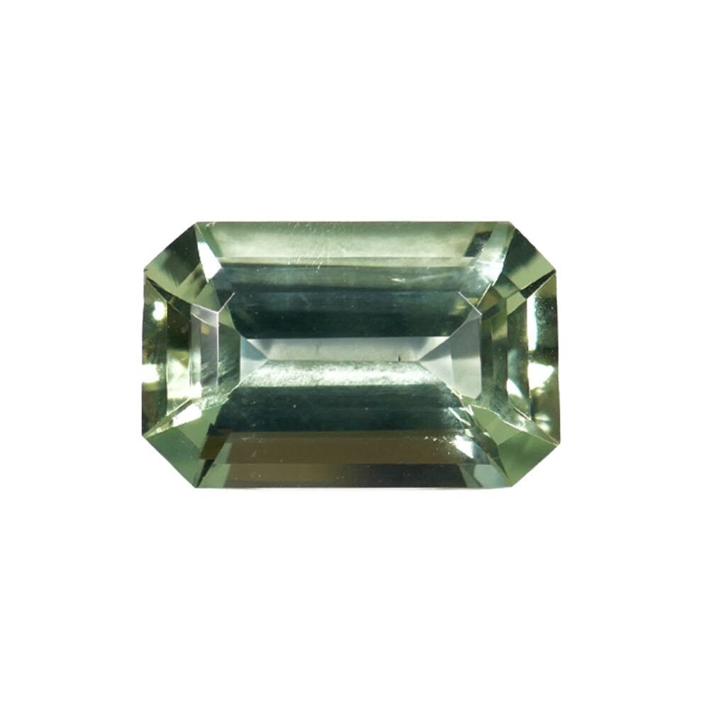 Grüner Beryll Rechteck 5.72 Karat Grüner Beryll Rechteck 5.72 Karat