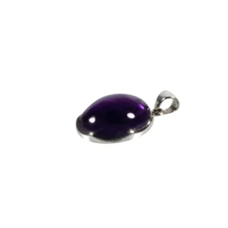 Silberanhänger Amethyst Oval