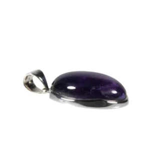 Silberanhänger Amethyst Oval