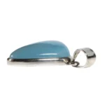 Silberanhänger Aquamarin Dreieck – Edelsteinschmuck aus 925 Silber