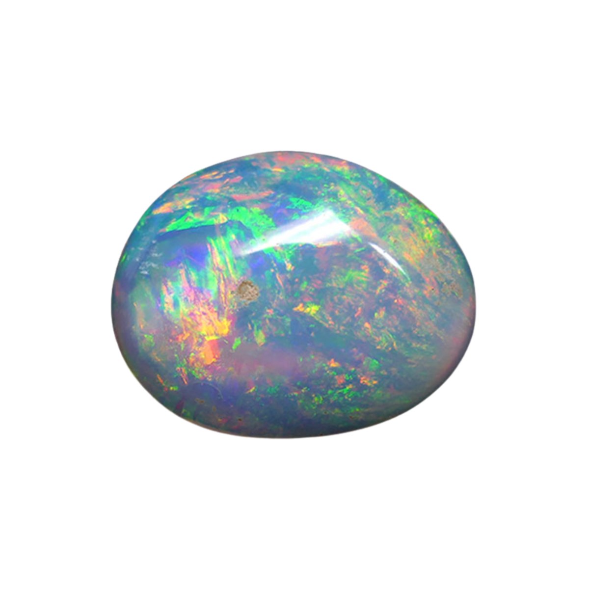 Opal Cabochon Oval Farbe mehrfarbig 6.49 Karat
