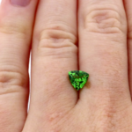 Tsavorit Granat Dreieck Farbe grün 0.86 Karat