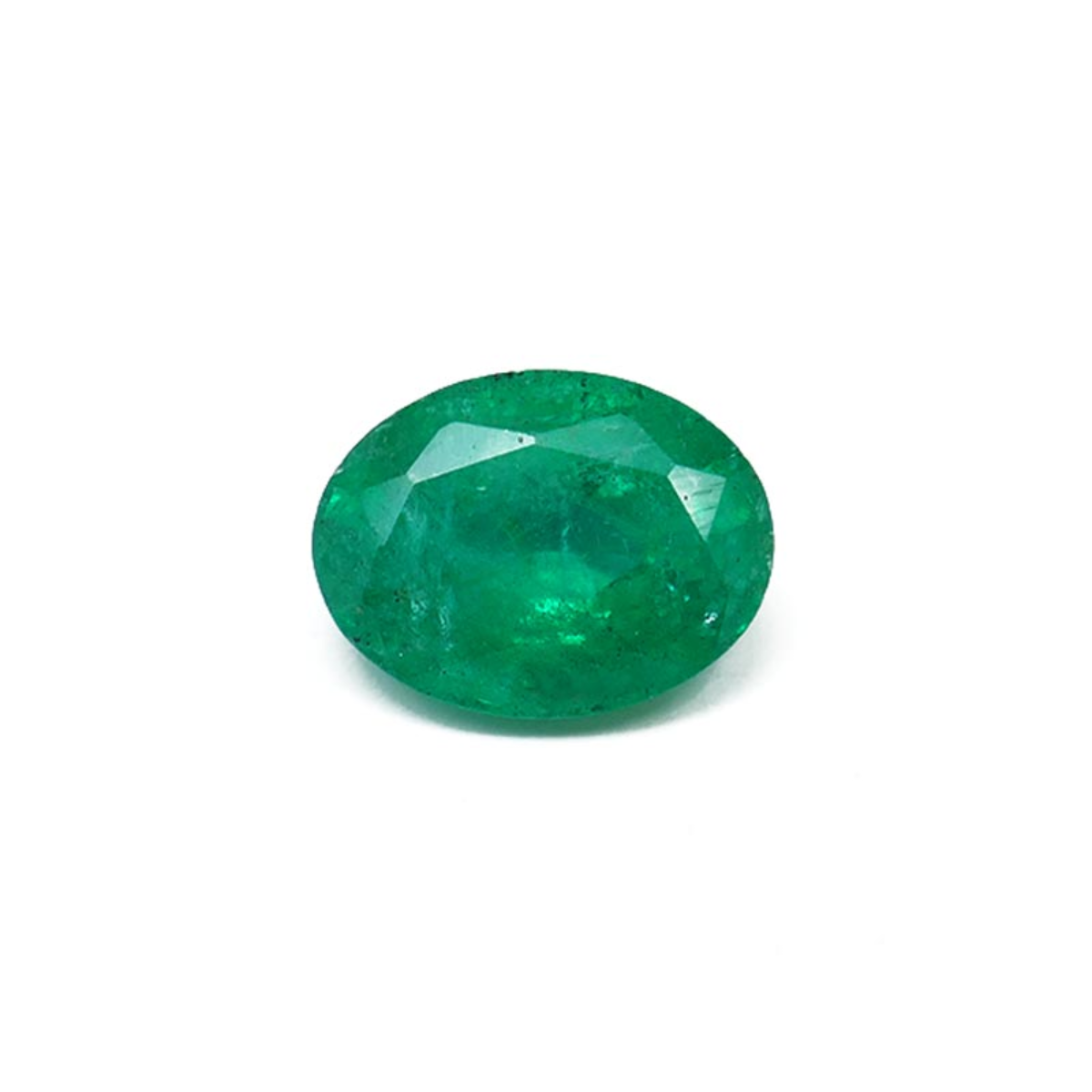 Smaragd Oval Grün 1.34 Karat
