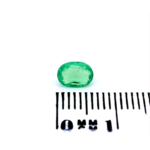 Smaragd Oval Grün 0.59 Karat aus Sambia – Natürlicher ovaler Edelstein mit leuchtender Farbwirkung