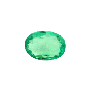 Smaragd Oval Grün 0.59 Karat
