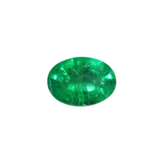 Smaragd Oval Grün 0.60 Karat