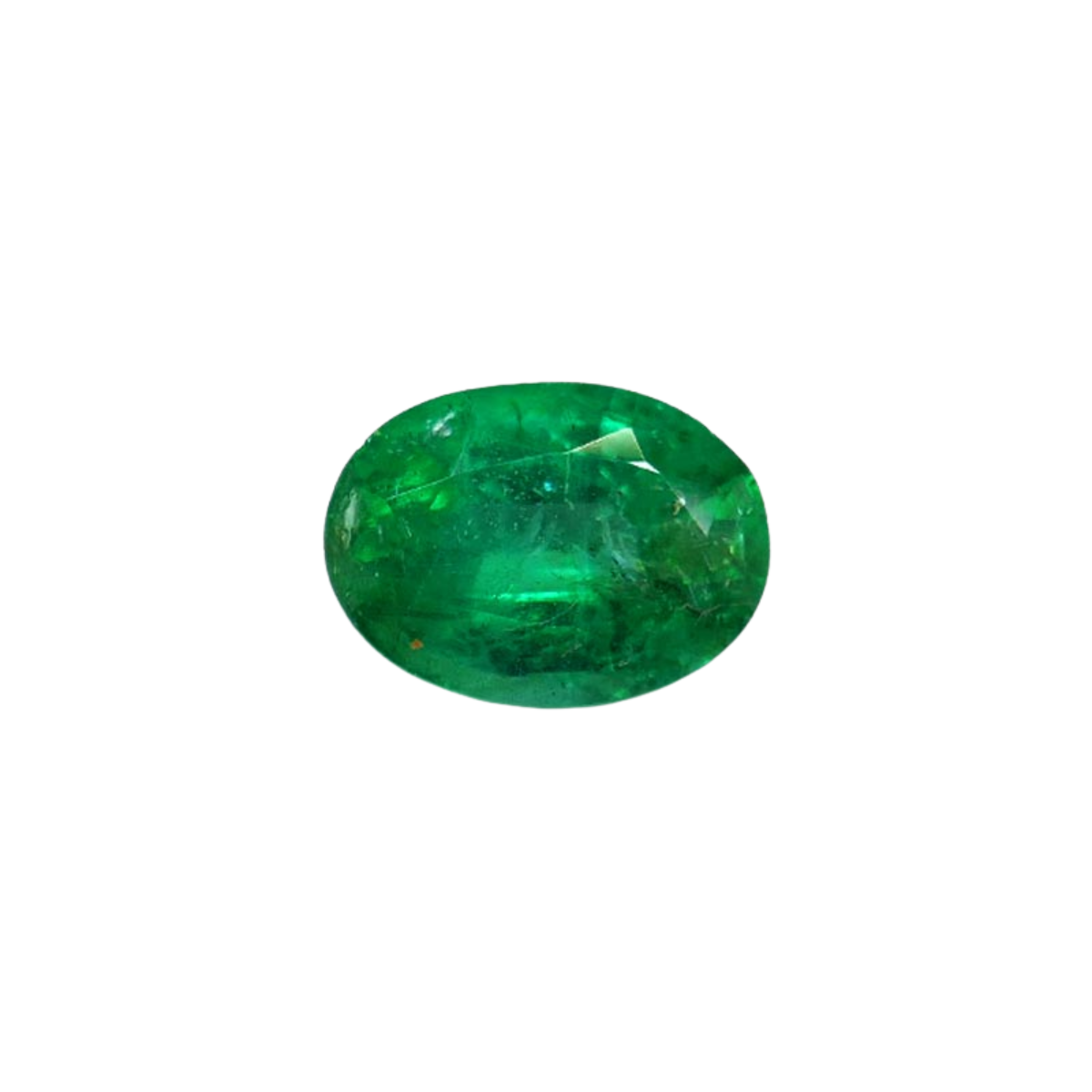 Smaragd Oval Grün 0.67 Karat