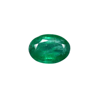 Smaragd Oval Grün 0.74 Karat
