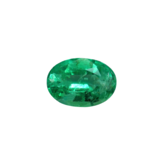Smaragd Oval Grün 0.74 Karat