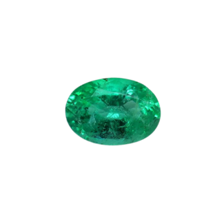 Smaragd Oval Grün 0.75 Karat