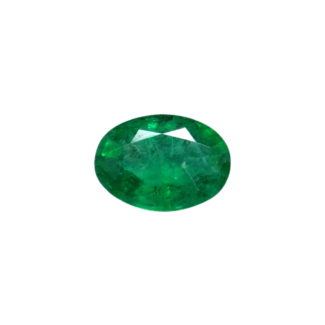 Smaragd Oval Grün 0.79 Karat