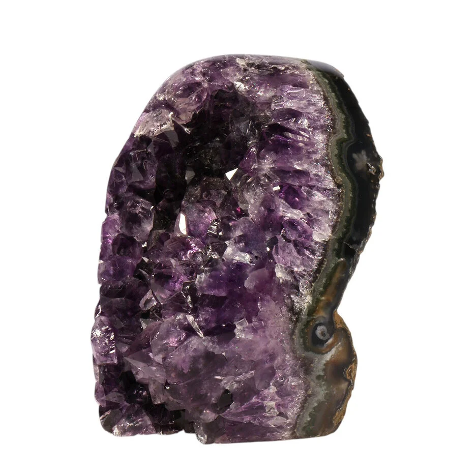 Amethyst A-Qualität Cluster 10,3 × 7,8 × 6,6 cm – 900 Gramm – Amethyst aus Uruguay