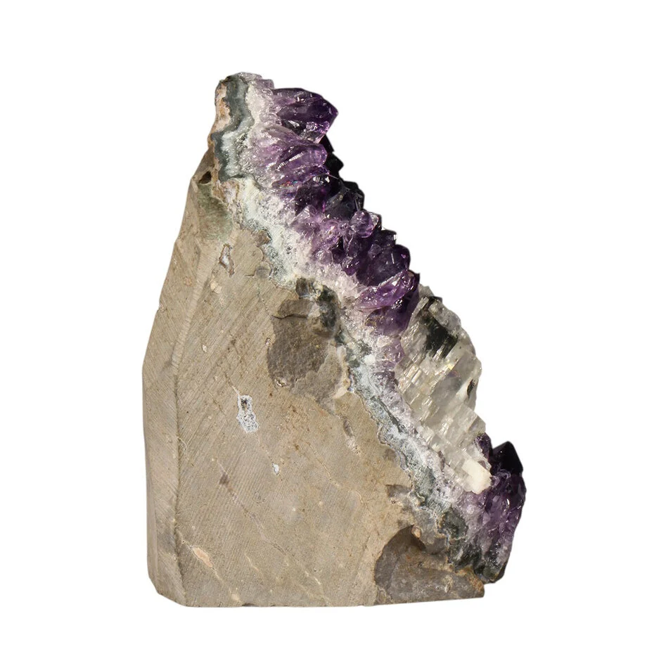 Amethyst A-Qualität Cluster 11,5 × 7 × 8,8 cm – 828 Gramm – Amethyst aus Uruguay