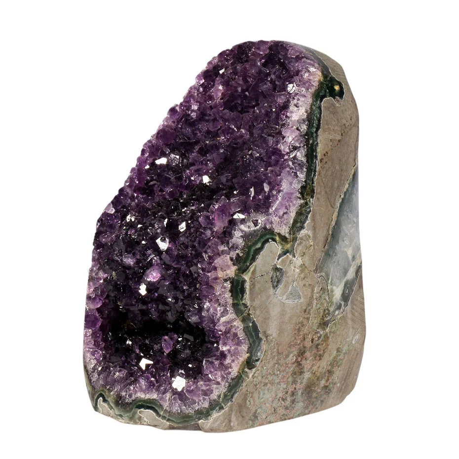 Amethyst A-Qualität Cluster 12,5 × 8,3 × 10,4 cm – 1682 Gramm – Amethyst aus Uruguay