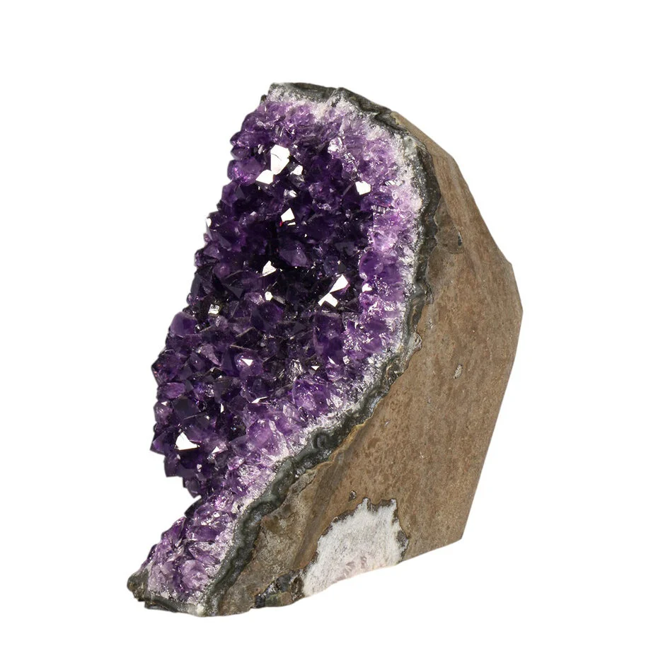 Amethyst A-Qualität Cluster 9,3 × 9,7 × 6 cm – 567 Gramm – Amethyst aus Uruguay